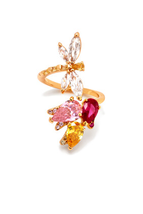 Greenhouse Floral Wrap Ring